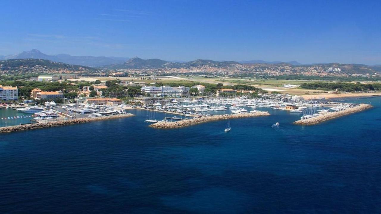 Port La Gavine Vue Mer Hyeres Bagian luar foto